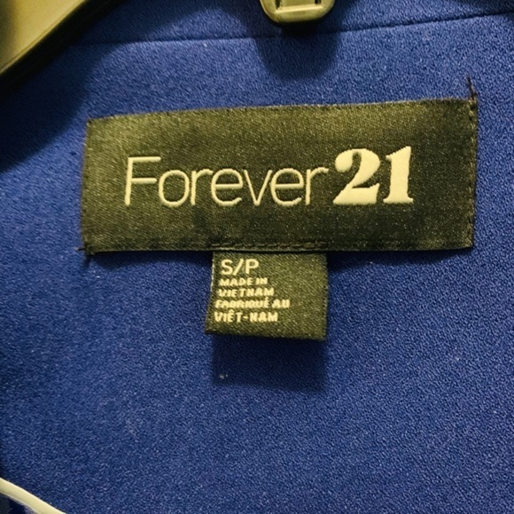 COPY - Forever21 Nice Blazer blue color for office - Picture 5 of 5